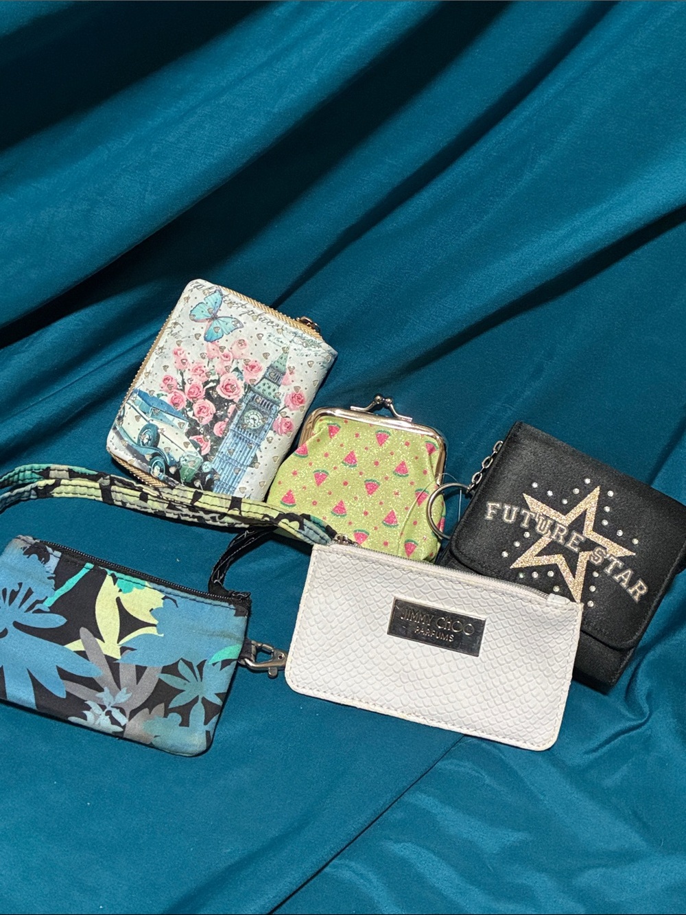 Assorted Small Wallet and Coin Purse Used Condition Bundle
